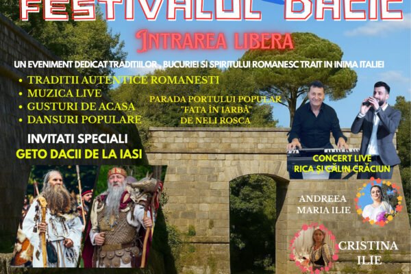 Festivalul dacic prima ediție la Spezia
